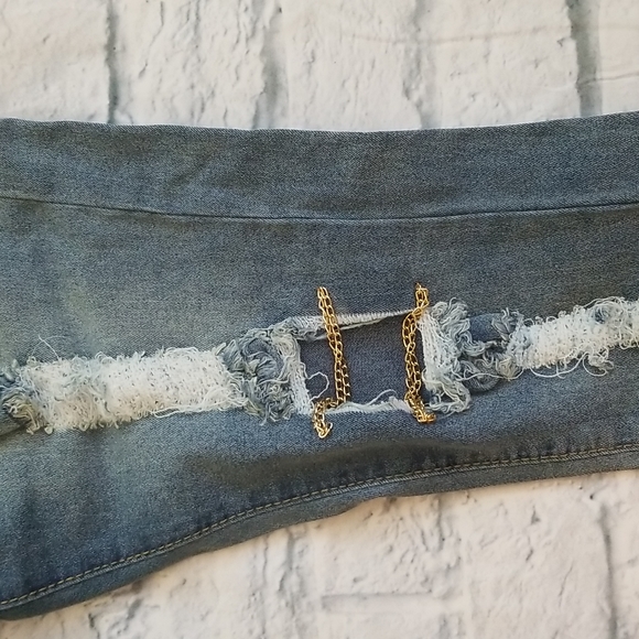 Denim Ripped Jeans - Picture 5 of 8